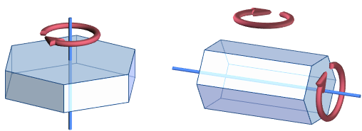 板状氷晶と柱状氷晶