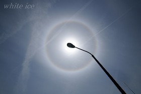 22°ハロ