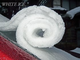 雪ロールケーキ